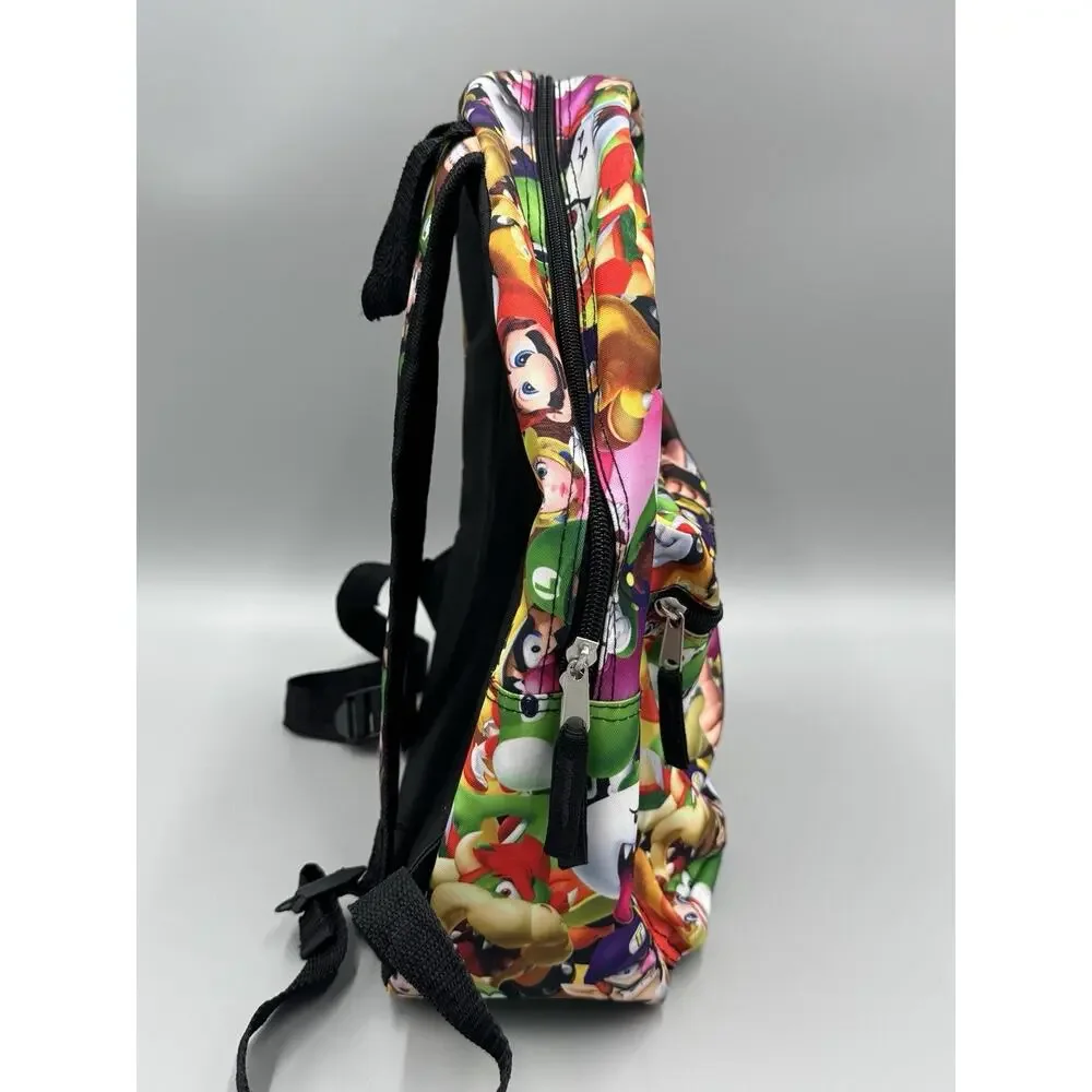 Super Mario Bros All Over Backpack Bookbag Bag 2019 Nintendo